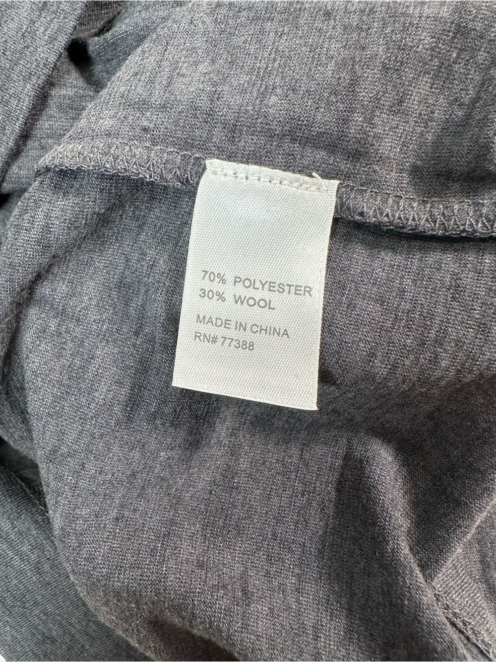 NWT Madewell Women’s Charcoal Embellished Scoop Neck Tank Size Large - Picture 9 of 10